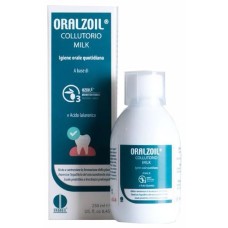 ORALZOIL COLLUTORIO MILK 250 ML SENZA ALCOL SENZA GLUTINE SENZA LATTOSIO