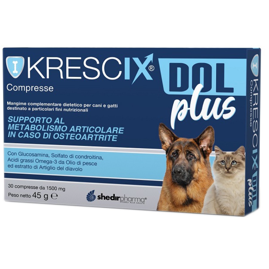 KRESCIX DOL PLUS 30 COMPRESSE DA 1500 MG