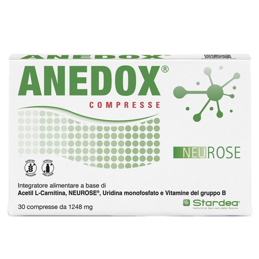 ANEDOX 30 COMPRESSE DA 1248 MG SENZA GLUTINE SENZA LATTOSIO