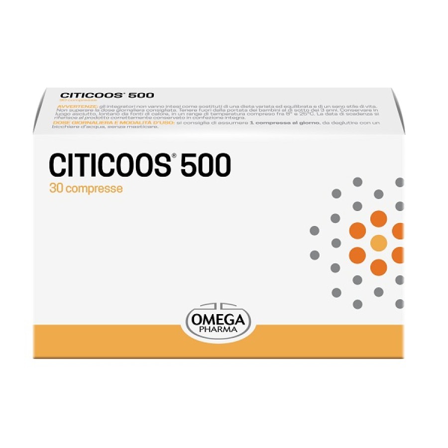 CITICOOS 500 30 COMPRESSE SENZA GLUTINE E LATTOSIO