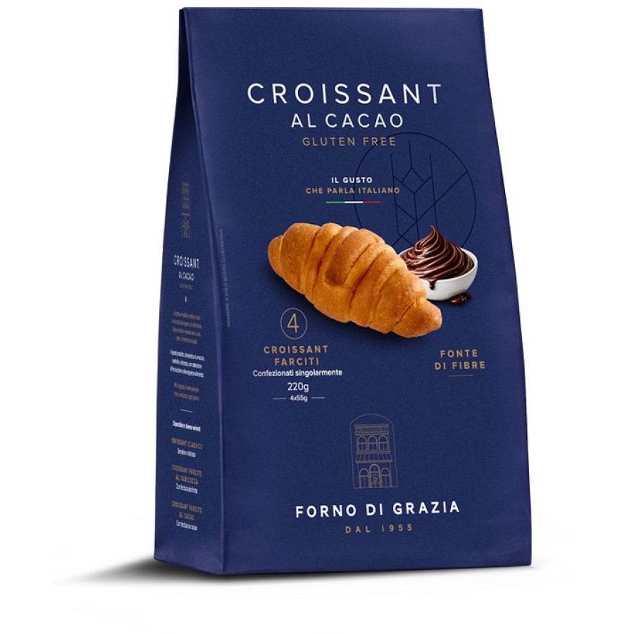 FDG CROISSANT CACAO 4 PEZZI DA 55 G