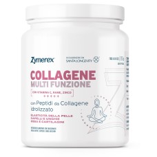 ZYMEREX COLLAGENE MULTIFUNZIONE 252 G GUSTO PESCA CON EDULCORANTE SENZA GLUTINE SENZA LATTOSIO