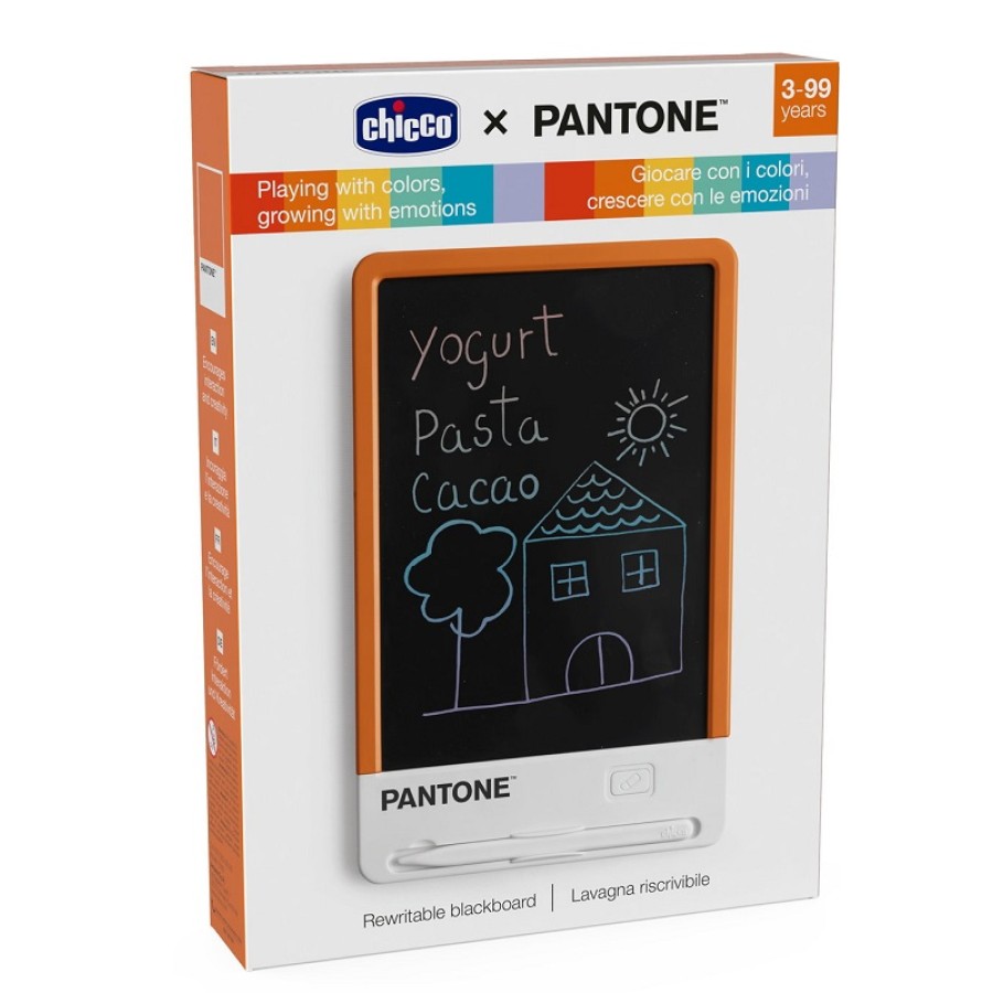 CHICCO GIOCO PANTONE LAVAGNA RISCRIVIBILE ARANCIA