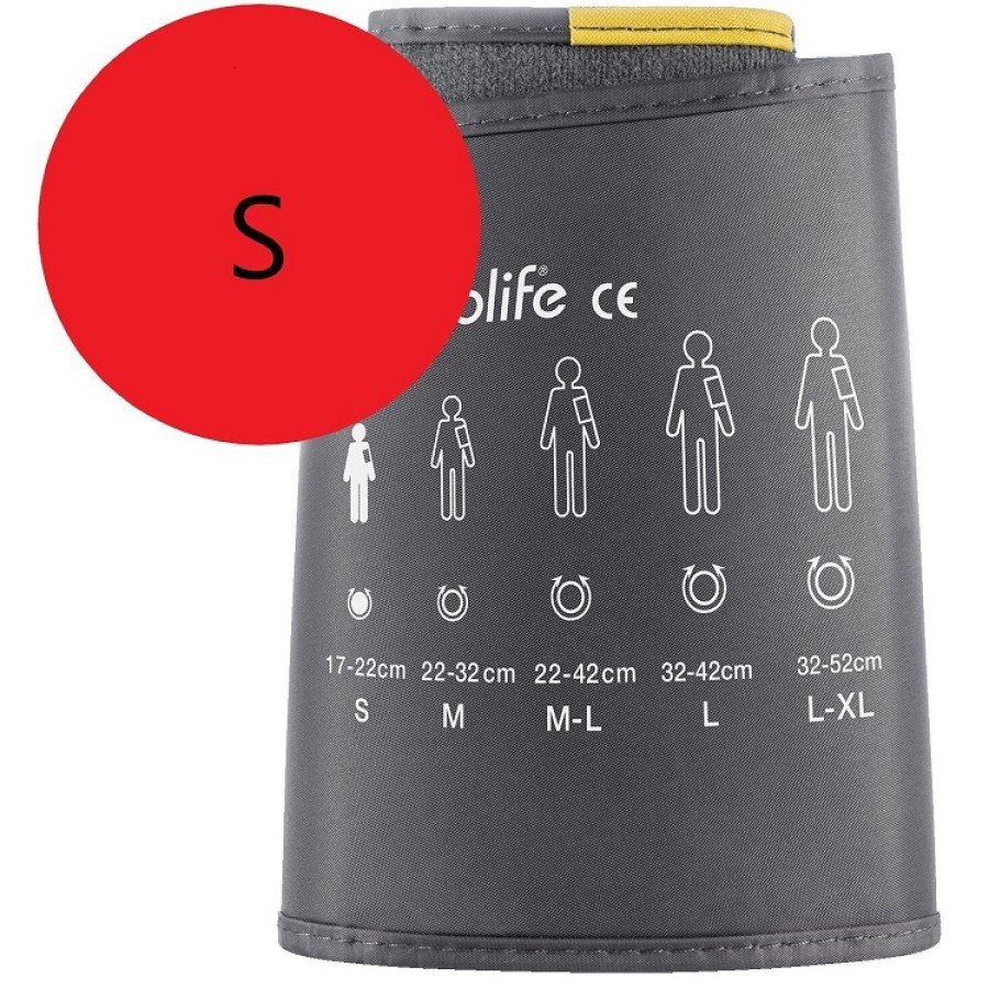 BRACCIALE MISURATORE DI PRESSIONE MICROLIFE MORBIDO 4G TAGLIA S SS 17-22 CM