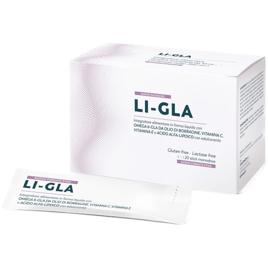 LI GLA 20 STICK PACK DA 10 ML CON EDULCORANTE