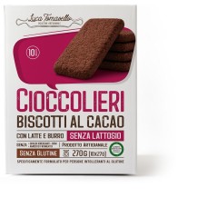 CIOCCOLIERI BISCOTTI CACAO SENZA GLUTINE 270 G