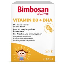 BIMBOSAN VITAMIN D3 & DHA GOCCE 8,5 ML