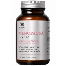 MENOPAUSA COMPLEX 60 CAPSULE VEGETALI SENZA ZUCCHERI AGGIUNTI E GLUTINE NATURALMENTE PRIVO DI LATTOSIO