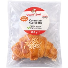 MASTRO RACITI CORNETTO ALBICOCCA 120 G SENZA GLUTINE SENZA LATTOSIO