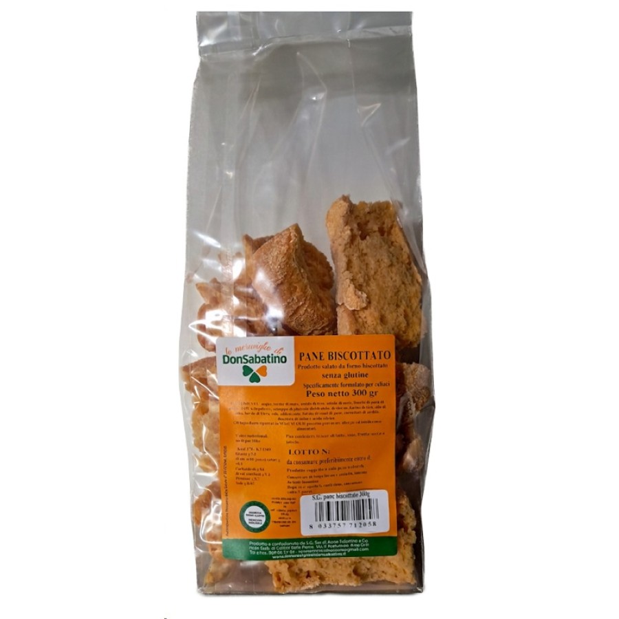 SG SAS PANE BISCOTTATO 300 G SG SAS PANE BISCOTTATO 300 G