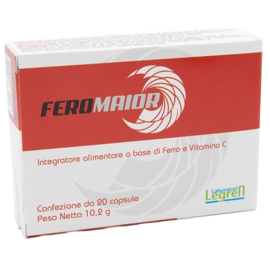 FEROMAIOR 20 CAPSULE SENZA GLUTINE FEROMAIOR 20 CAPSULE SENZA GLUTINE