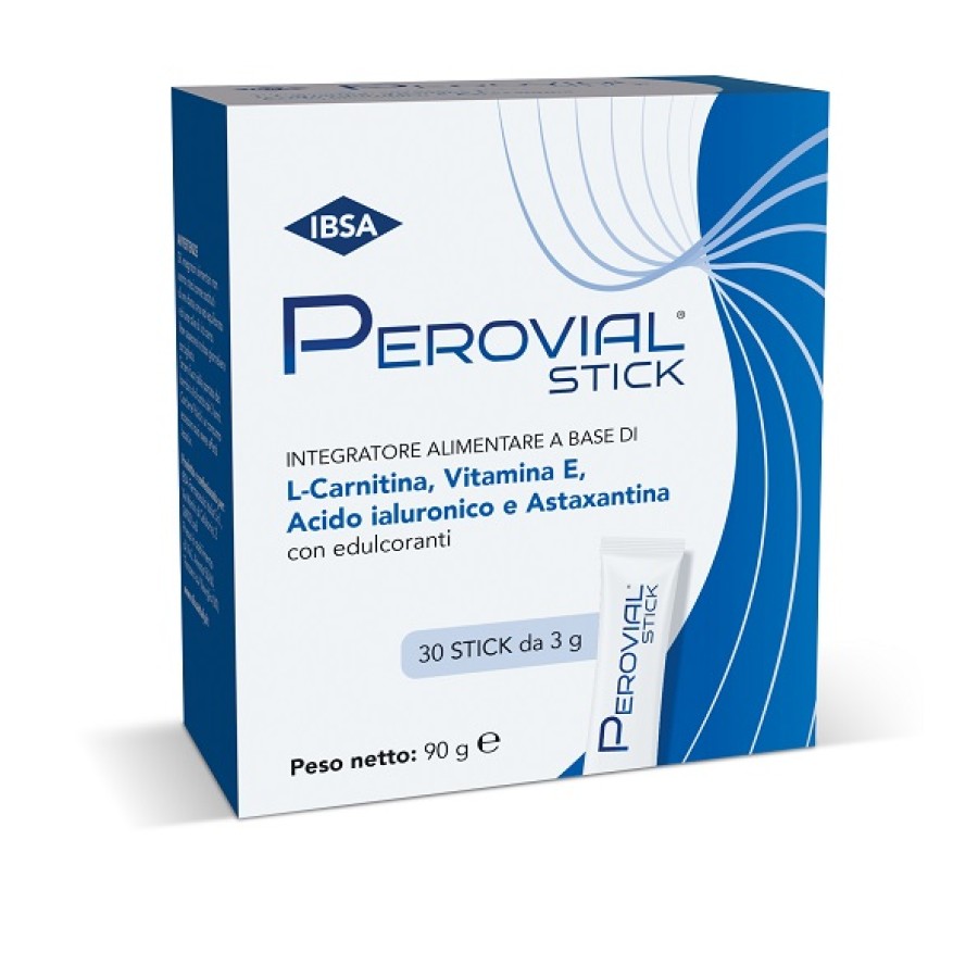 PEROVIAL STICK 30 STICK DA 3 G CON EDULCORANTI SENZA GLUTINE SENZA LATTOSIO