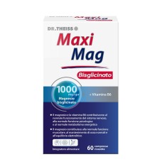 DR THEISS MAXI MAG MAGNESIO BISGLICINATO 60 COMPRESSE RIVESTITE SENZA GLUTINE SENZA LATTOSIO