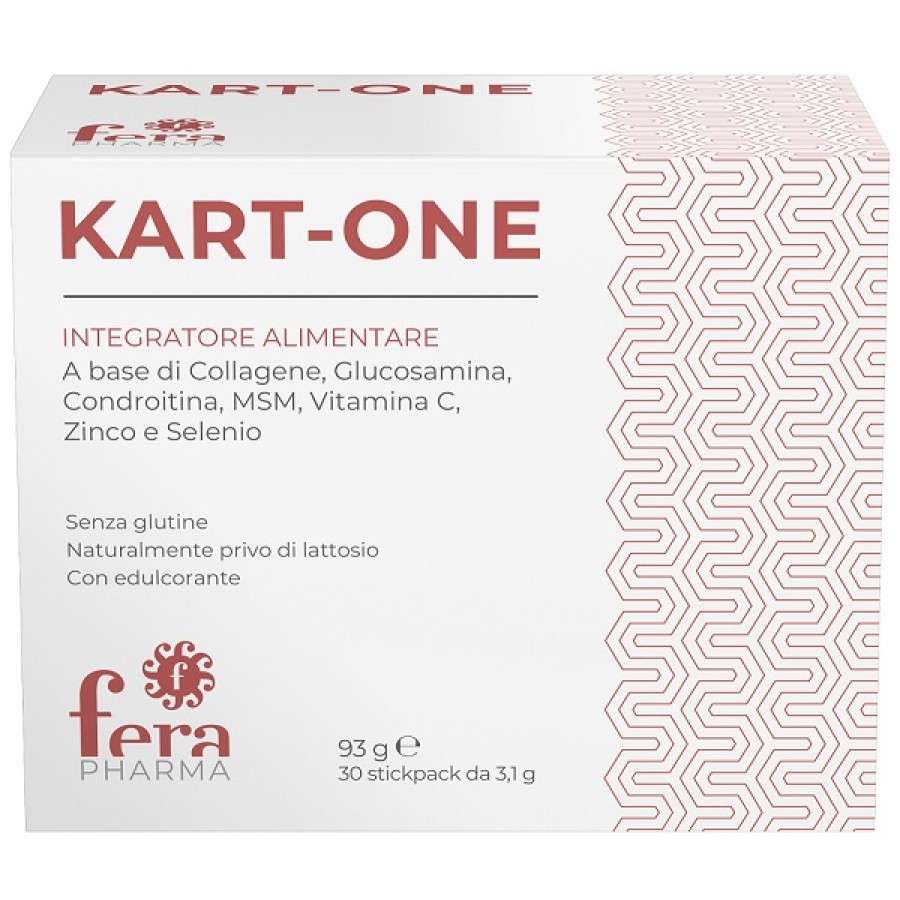 KART ONE 30 STICKPACK CON EDULCORANTE SENZA GLUTINE E LATTOSIO