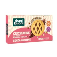 GRANIBUONI CROSTATINE CON CREMA DI NOCCIOLA E CACAO 2 PEZZI 50 G