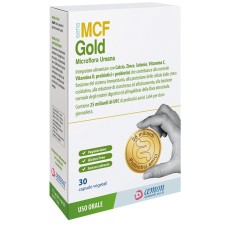 MCF GOLD 30 CAPSULE VEGETALI SENZA GLUTINE SENZA LATTOSIO