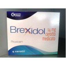 BREXIDOL 4 CEROTTI MEDICATI 14 MG