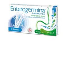 ENTEROGERMINA 10 FLACONCINI 2 MILIARDI / 5 ML