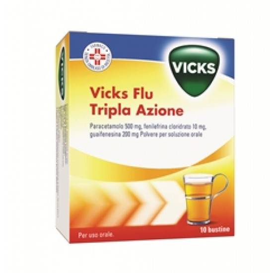 VICKS FLU TRIPLA AZIONE 10 BUSTINE