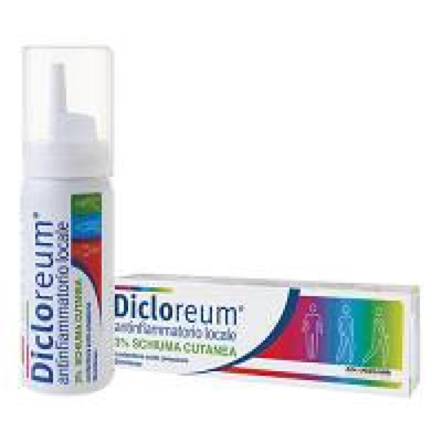 DICLOREUM ANTINFIAMMATORIO LOCALE SCHIUMA CUTANEA 50 G 3 %
