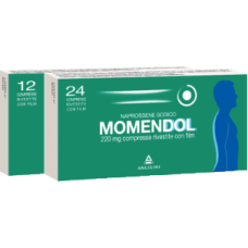MOMENDOL 24 COMPRESSE RIVESTITE 220 MG