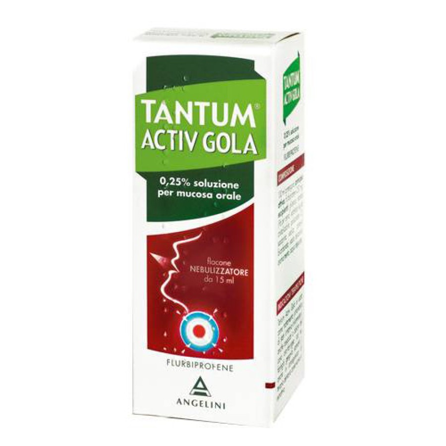 TANTUM VERDE GOLA SPRAY 15 ML 0,25 %