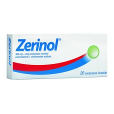 ZERINOL 20 COMPRESSE RIVESTITE 300 MG + 2 MG