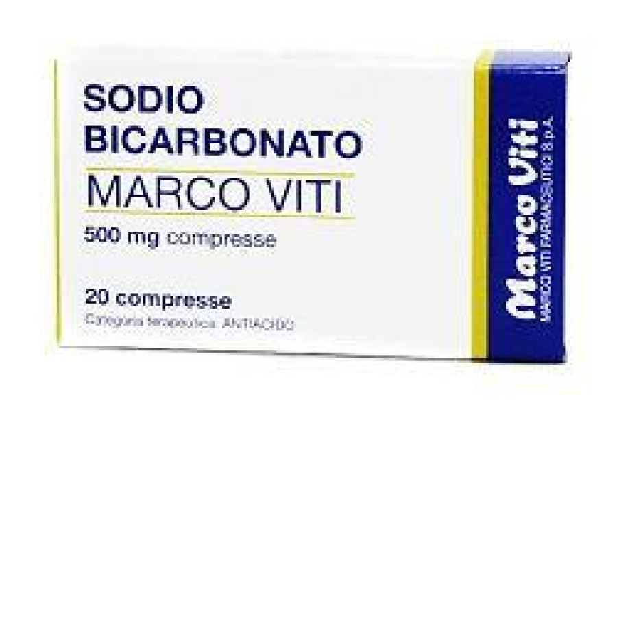 SODIO BICARBONATO*20CPR 500MG
