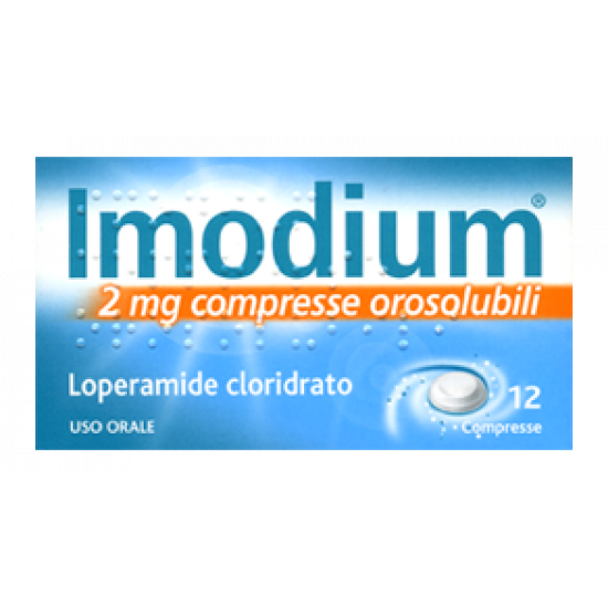 IMODIUM 12 COMPRESSE OROSOLUBILI 2 MG
