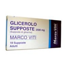 GLICEROLO MV*AD 18SUPP 2250MG