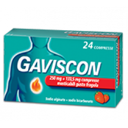 GAVISCON*24CPR FRAG250+133,5MG