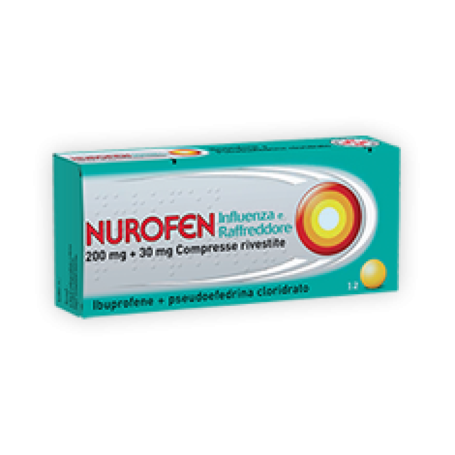 NUROFEN INFLUENZA E RAFFREDDORE 12 COMPRESSE