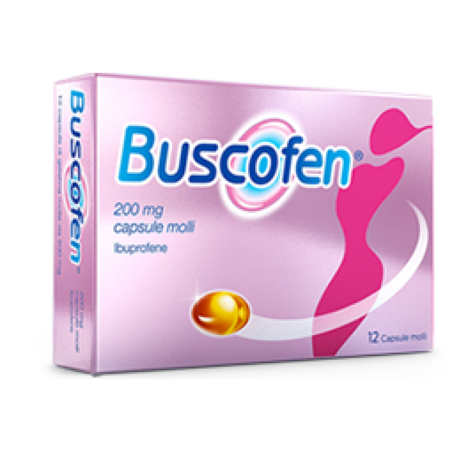 BUSCOFEN*12CPS MOLLI 200MG
