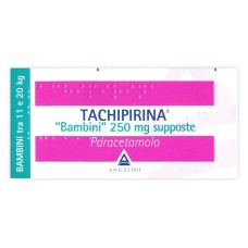 TACHIPIRINA BAMBINI 10 SUPPOSTE 250 MG