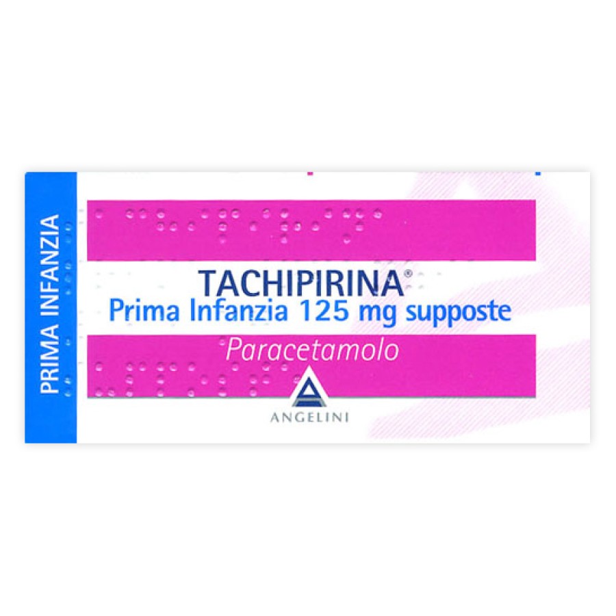 TACHIPIRINA PRIMA INFANZIA 10 SUPPOSTE 125 MG