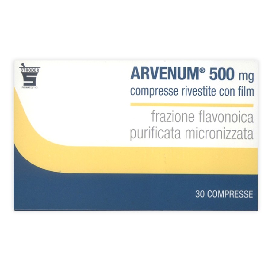 ARVENUM 30 COMPRESSE RIVESTITE 500 MG