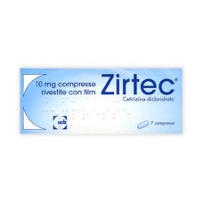 ZIRTEC*7CPR RIV 10MG