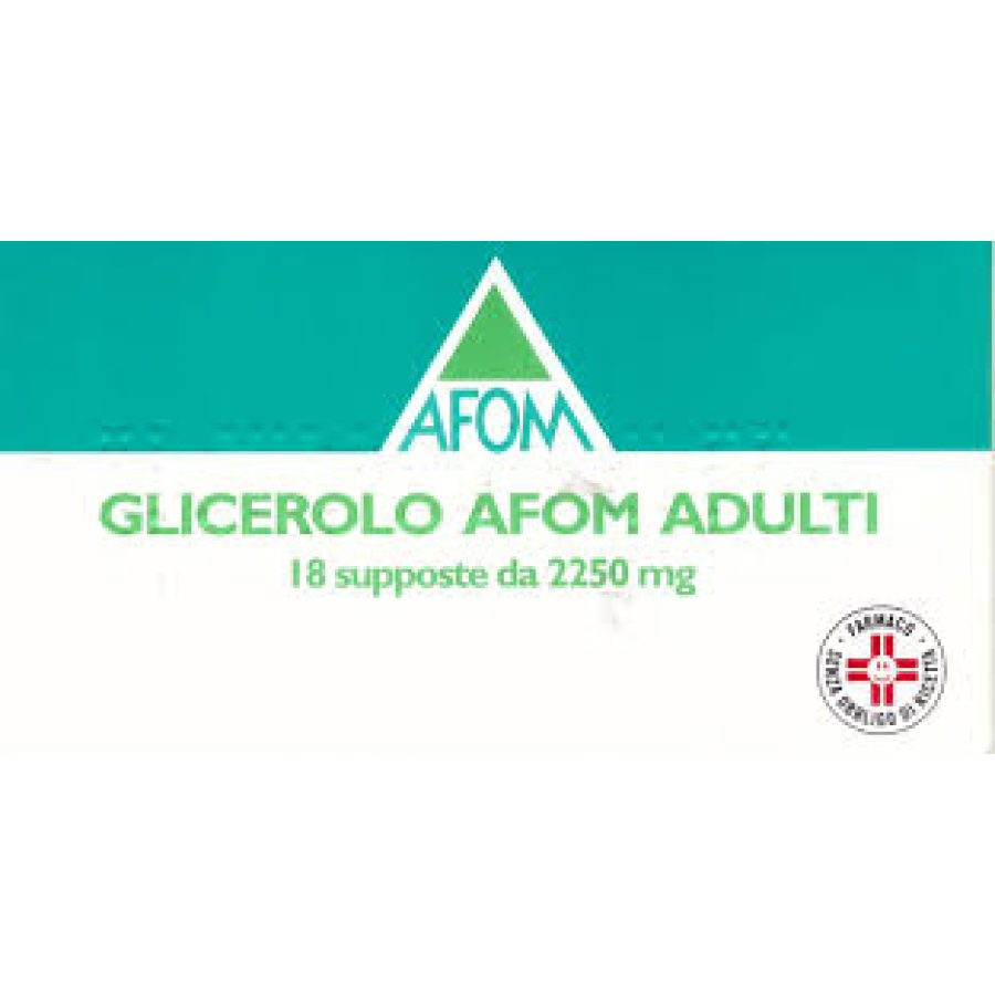 GLICEROLO AFOM*AD 18SUPP2250MG