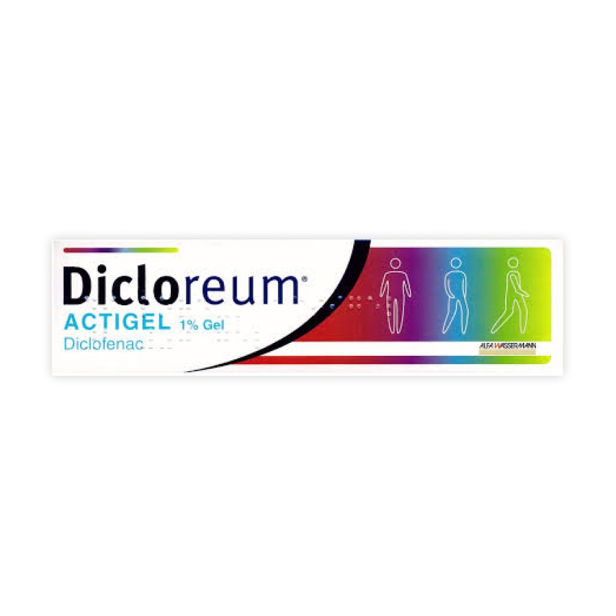 DICLOREUM ACTIGEL GEL 100 G 1 %