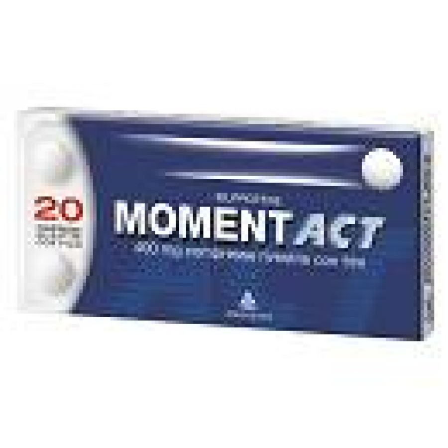 MOMENTACT 20 COMPRESSE RIVESTITE 400 MG