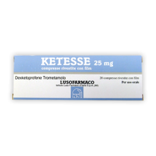 KETESSE*20CPR RIV 25MG