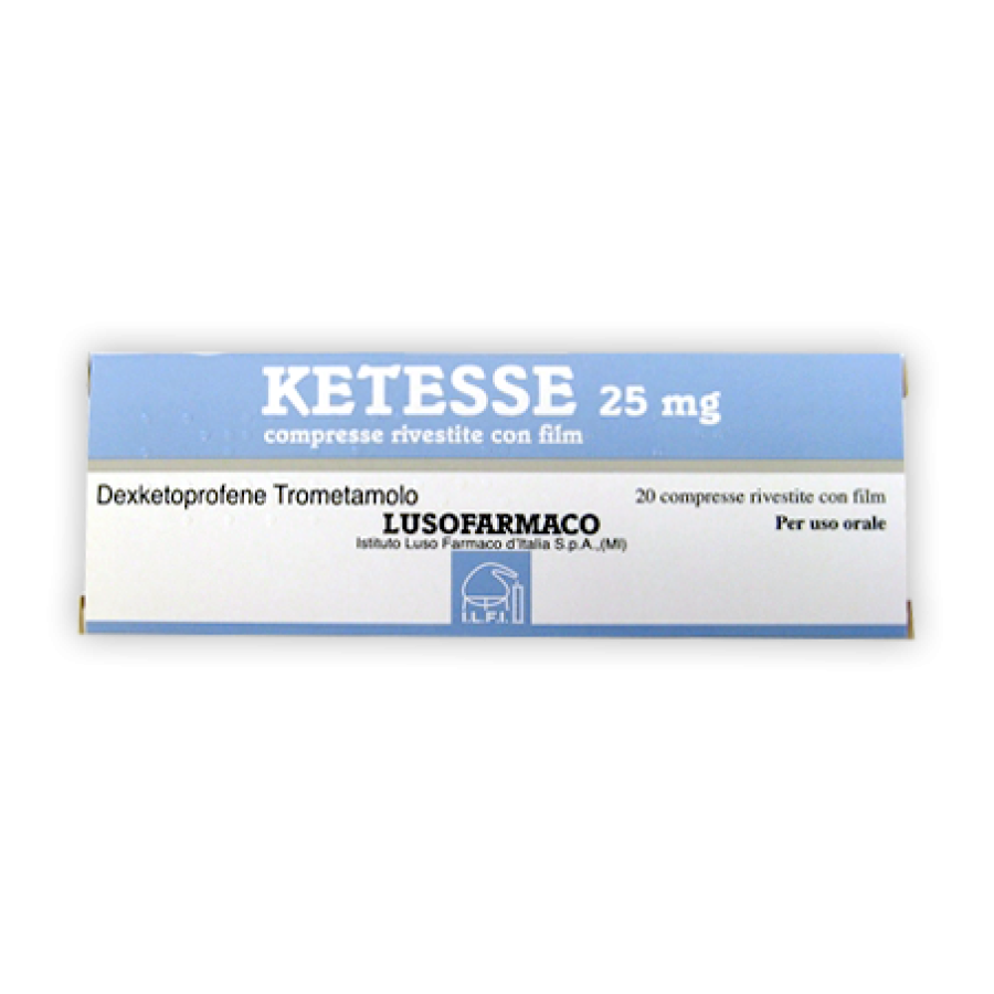 KETESSE*20CPR RIV 25MG