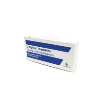 UNIPLUS*BB 10SUPP 125MG+150MG
