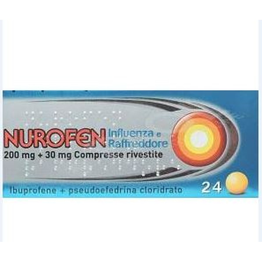 NUROFEN INFLUENZA E RAFFREDDORE 24 COMPRESSE