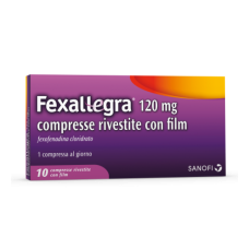 FEXALLEGRA 10 COMPRESSE RIVESTITE 120 MG