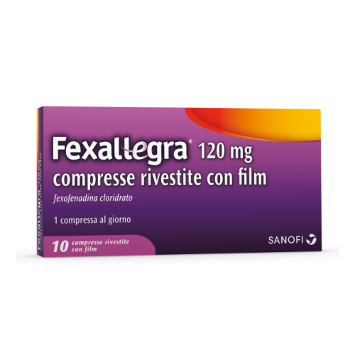 FEXALLEGRA 10 COMPRESSE RIVESTITE 120 MG
