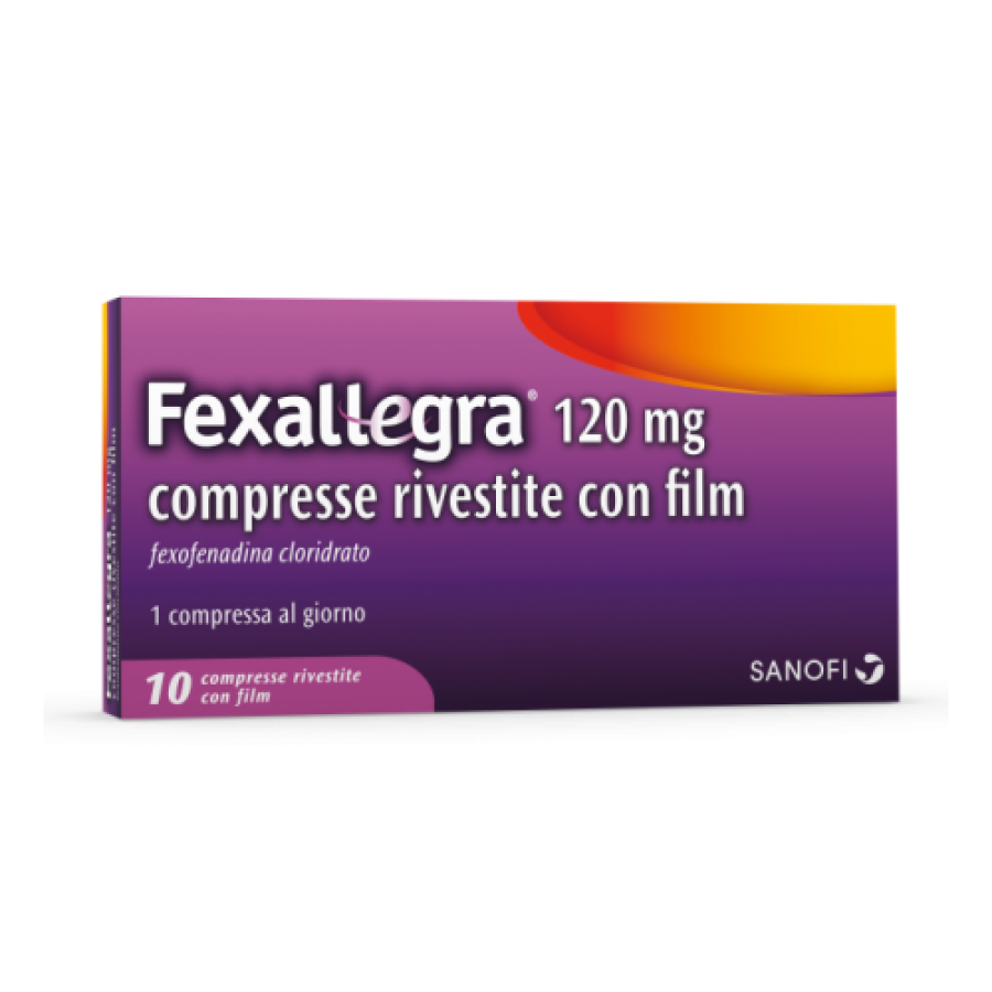 FEXALLEGRA 10 COMPRESSE RIVESTITE 120 MG