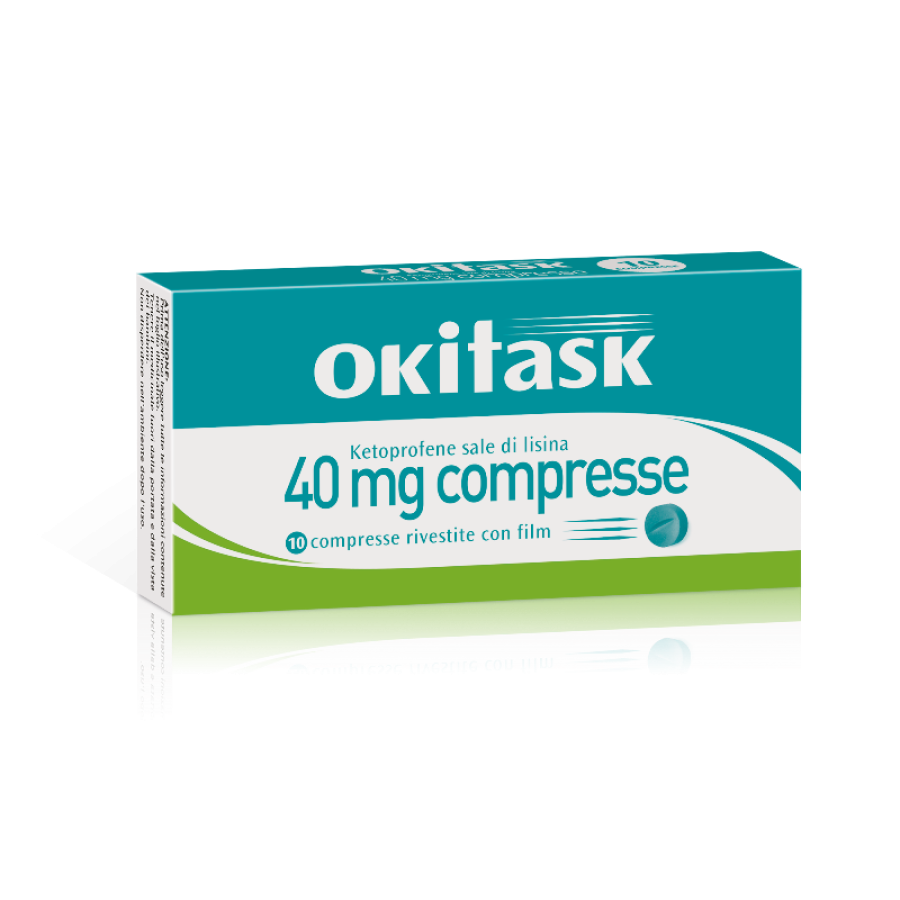 OKITASK 10 COMPRESSE RIVESTITE 40 MG