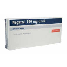 NEGATOL*7 OV VAG 0,1G+APPLIC