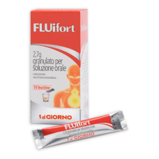 FLUIFORT 10 BUSTINE GRANULATO PER SOLUZIONE ORALE 2,7 G